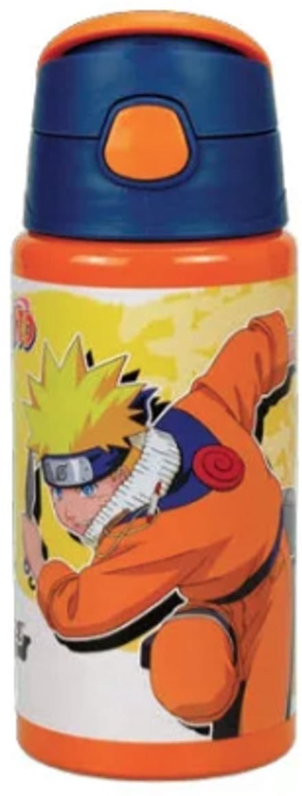 Naruto Fire aluminium fles met clip 500 ml
