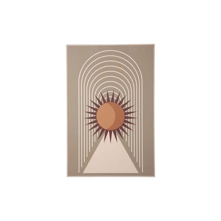 Present Time Wanddecoratie Arco Sol - Multicolor - 3x40x60cm - Modern