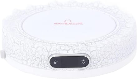 Bekerwarmer - Verwarmingsplaat - Drankjes Warm Houden - Digitale Temperatuurkeuze - 12 cm Diameter - Zwart