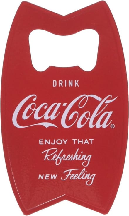 Coca-Cola Magnetic Bottle Opener Red