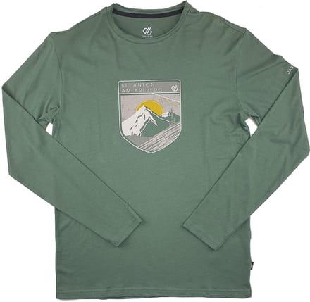Dare2B Heren Upgrade II Long Sleeve Duck Green Maat M