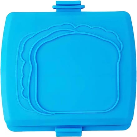 Sandwichmaker - Tosti apparaat - Snelle maaltijden - Magnetron verwarming - 16 cm breed - Blauw