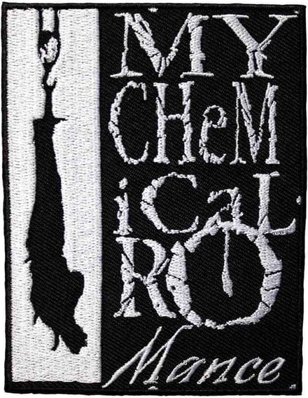 My Chemical Romance - Hangman Patch - Zwart/Wit