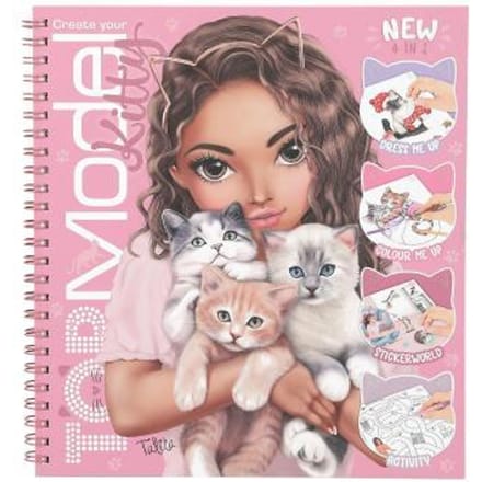Top Model TOPModel Create your Kitty kleurboek Kleurboeken