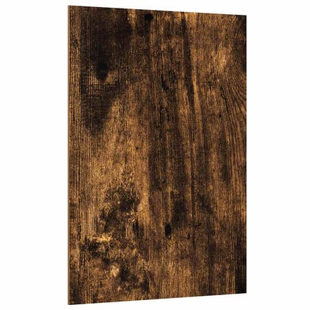 vidaXL - Decor - Panels - 50 - st - Gerookt - eiken - 30 - x - 42 - x - 0,27 - cm - Bewerkt - hout