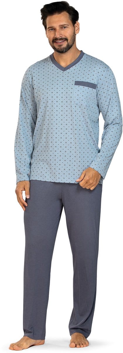 Heren Pyjama 'Ocean Blue'