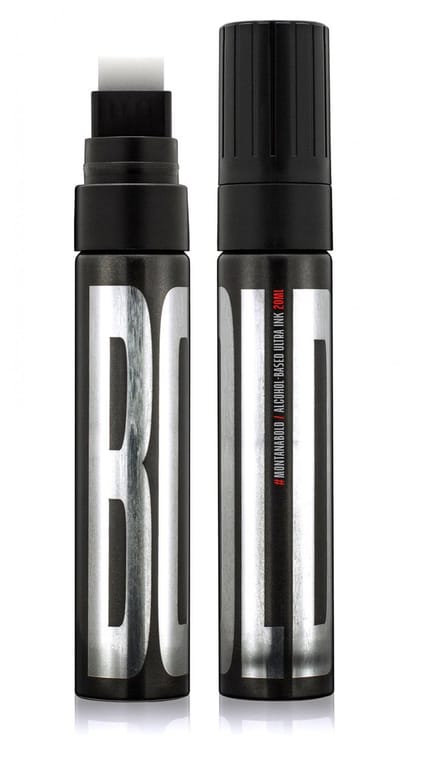 Montana BOLD Alcohol Marker 15mm Zwart