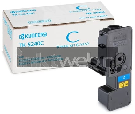 Toner kyocera tk-5240c blauw