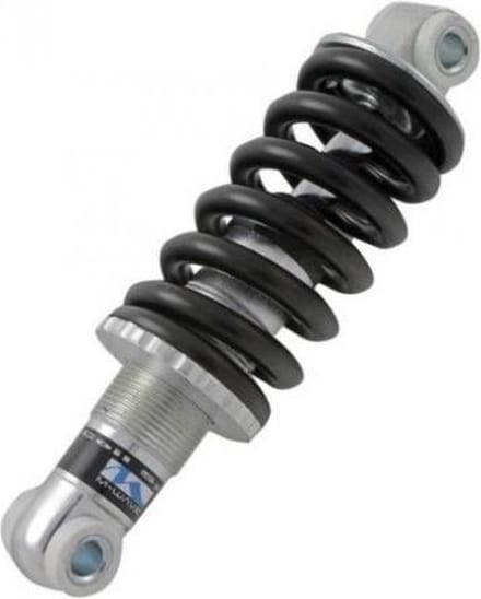 Achterdemper M-Wave 150 mm aluminium - zwart / zilver
