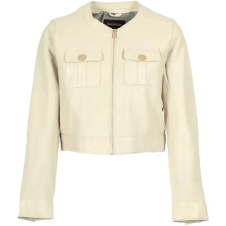 Dames leren ritsjack Oakwood Susan
