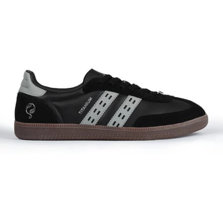 Heren Sneaker Titanium - Zwart/Lichtgrijs