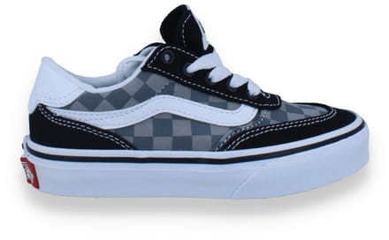 Vans Kids Sneaker Brooklyn Ls Tonal Check Pewter | Multicolor | Maat: 33