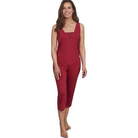 Pyjama capri en top voor dames Selmark Alicia