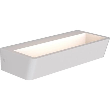 Mantra Iluminación Altea LED wandlamp, breedte 22 cm, wit, omhoog/omlaag, aluminium