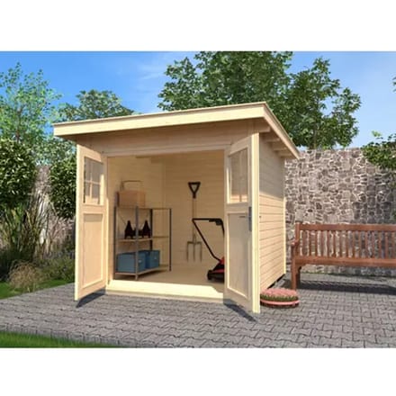 Weka Tuinhuis 179 - Onbehandeld - 235x211cm