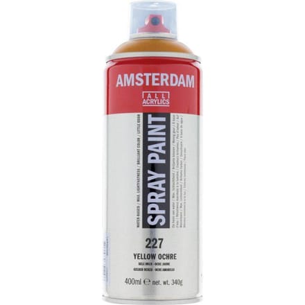 Spuitbusverf - Spraypaint - #227 - Gele oker - Amsterdam - 400ml