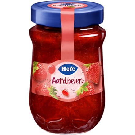 Hero Jam Aardbeien - 600 gr