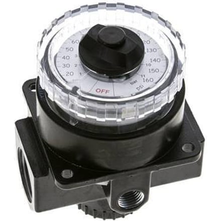 Drukregelaar G1/4'' 3000l/min 0.0-3.0bar/0-44psi