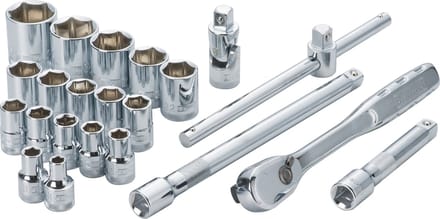 DeWalt DWMT19241-1 - Dopsleutelset - 1/2" - 22 stuks - DirectTorque™ Technologie