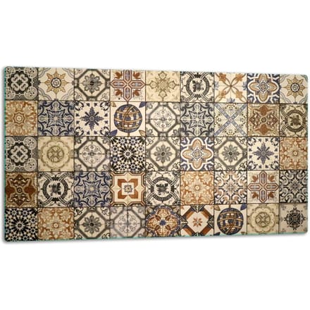 TMK ArtDeko - Snijplank - 52x30cm - Glas - Mozaïek Design