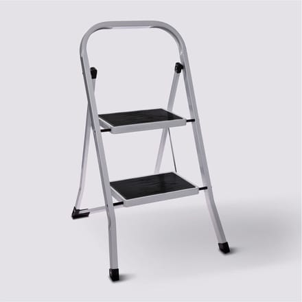 TRAPLADDER - 2 TREDEN - HOOGTE 104 CM