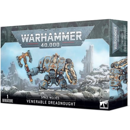 Figurine Games Workshop Warhammer 40k - Space Wolves Dreadnought Venerable