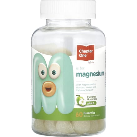 Chapitre Un, M comme Magnésium, pomme, 60 gommes