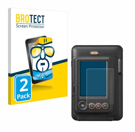 BROTECT - Screenprotector voor Fujifilm Instax Mini LiPlay - Folie Beschermfolie transparant 2 Stuks