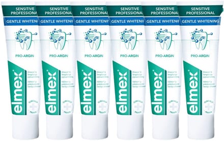 Elmex Sensitive Professional Whitening Tandpasta – 6 x 75 ml