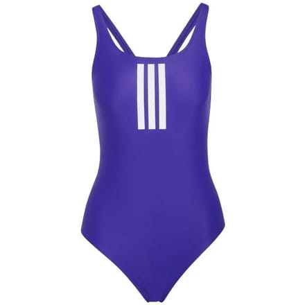Adidas Performance 3-Stripes V-Back Badpak - Dames - Paars