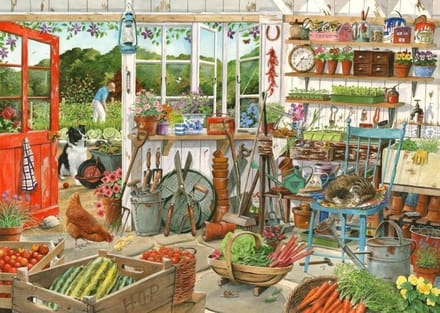 House Of Puzzles Potting Shed Puzzel - 1000 stukjes - 48,3 x 68,6 cm