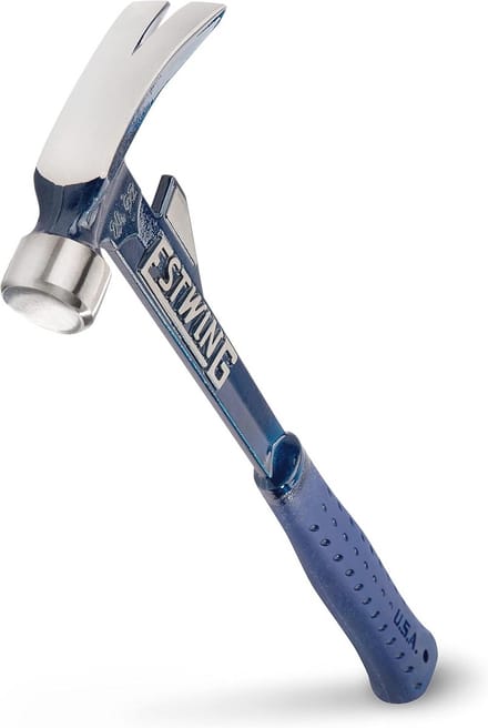 24 Oz 16 Inch Smooth Face Hammer met Shock Reduction Grip