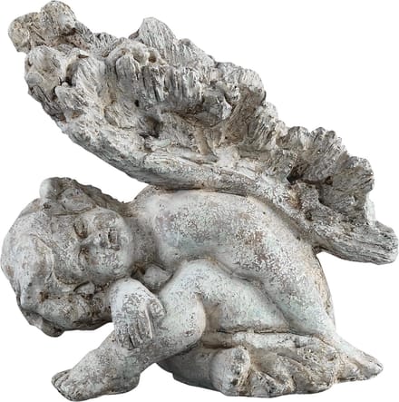 PTMD Standbeeld angel grey cement hangend l