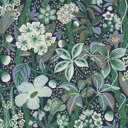 Boråstapeter Vliesbehang 2081 - Swedish Designers - Botanisch Groen - 49cm x 10.05m