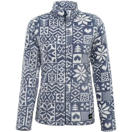 Damesfleece met rits Alpine Pro Eflina