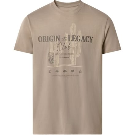 ESMARA MEN Heren T-shirt (Beige, M)