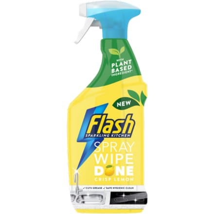 Flash Spray Wipe Done Crisp Lemon Keukenspray - 800ml
