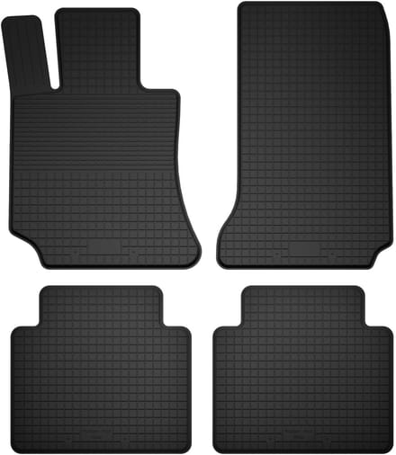 Wielganizator BasicProtect Serie - Universele Rubber Autotapijten - Mercedes E W212 - Antislip