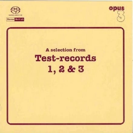 Various Artists - A Selection Of Test Records 1, 2 & 3 (SACD)
