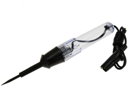 GEKO Spanningszoeker - Circuit Tester - 6/12V - Acryl Behuizing - 85cm Kabel