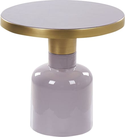 LOMITA - Bijzettafel - Violet - Metaal