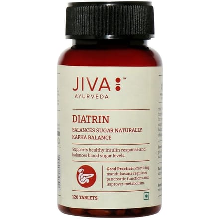 Diatrien (120 tabbladen, 100 mg), Diatrin Tabletten, Jiva