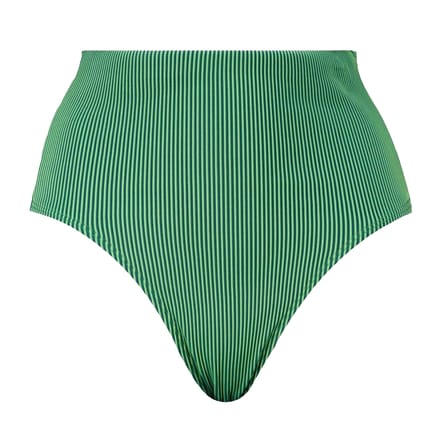 Puma Dames/Dames Streep Hoog Taille Bikinibroekje (Groen)