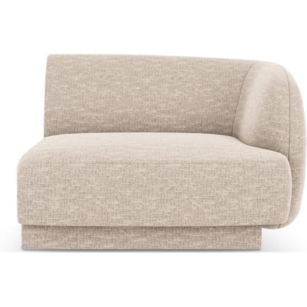 Modulair hoekelement Miley rechts chenille | Micadoni Limited Edition