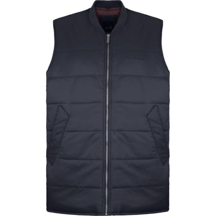 Ben Sherman Gewatteerd Heren Zwart Gilet