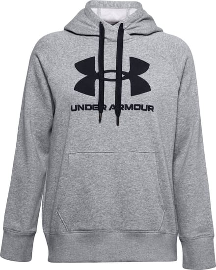 Dames Hoodie Under Armour met logo Rival Fleece
