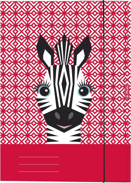Verzamelmap A4 Schattige Dieren Zebra