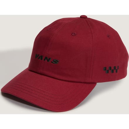 Vans Unisex Check Side Curved Bill Jockey Bordeaux Größe: OS | Hüte Outlet | Unisex