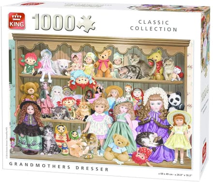 Puzzel Grootmoeder's Grandmother's Dresser 1000 volwassenen