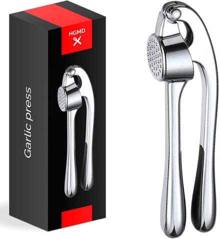 HGMD Knoflookpers RVS - Knoflookpers/Gemberpers - Garlic press - Vaatwasser bestendig